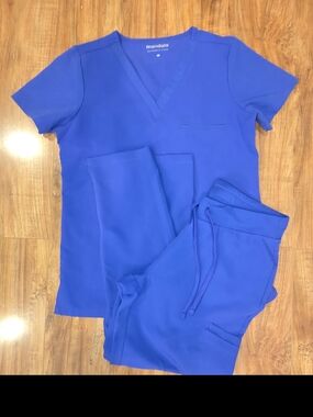 Mandala Purple Grape Scrubs.